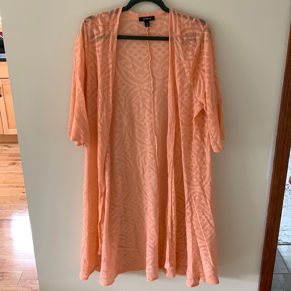 Torrid Geometric Pattern Kimono